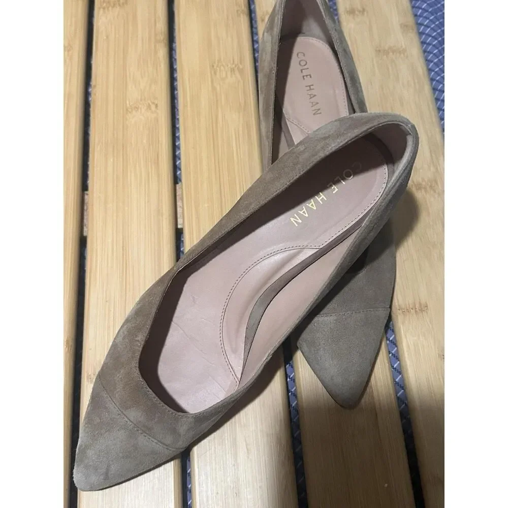 Cole-haan Women's Grey and Green Loafers